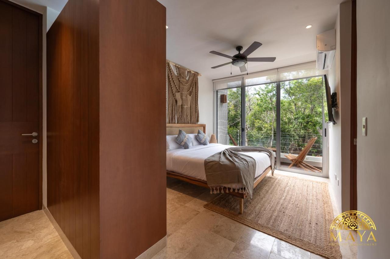 Nhoa 208A Lux 2Br Condo Jungle View In Aldea Zama Tulum Exterior foto